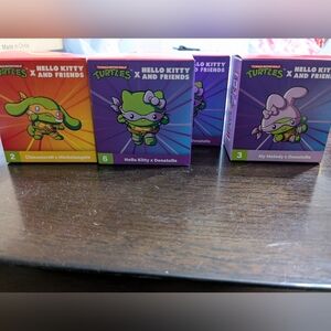 Hello Kitty x Turtles Reptile Toy Collection - Pick One Or Bundle